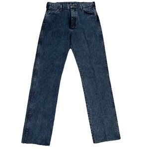 Vintage‎ Made In USA Wrangler Dark Wash 13MWZNF Jeans 32x34 (31x34)